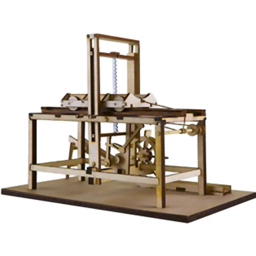 Da Vinci Wood Model Kit - Hydraulic Saw