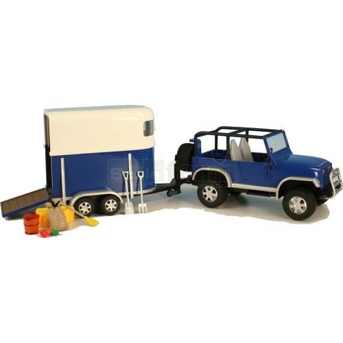 Off Road Vehicle And Horse Trailer