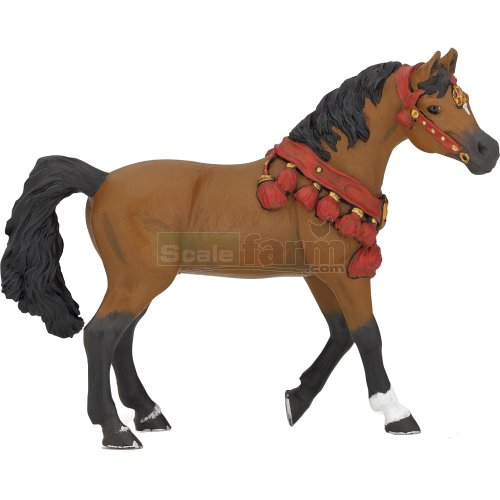 Arabian Horse in Parade Dress