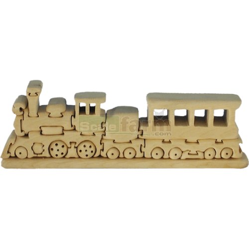 Train Wooden Puzzle