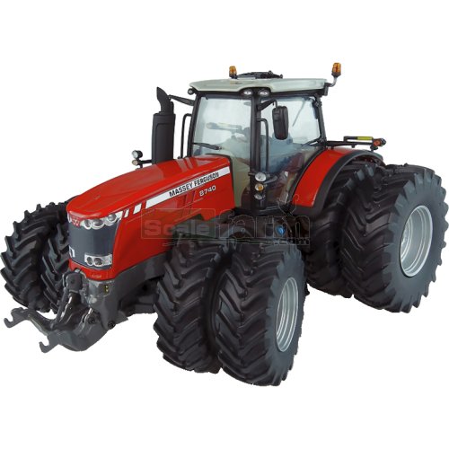 Massey Ferguson 8740 Tractor with Dual Wheels