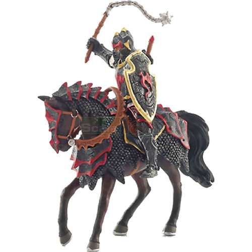 Dragon Knight on Horse with Flail