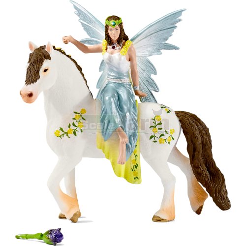 Eyela in Festive Clothes, Riding