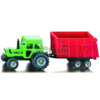 Preview Deutz Fahr DX6 Turbo Tractor with Trailer