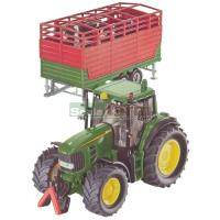 Preview John Deere 7530 Tractor with Stock Trailer