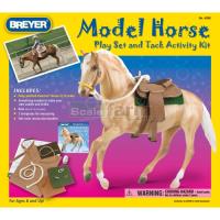 Preview Model Horse Play Set and Tack Activity Kit
