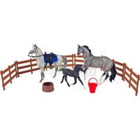 Preview Heroes of the West - 2 Horse and Foal Set