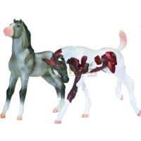 Preview Grullo & Liver Chestnut Tobiano Fun Foals Gift Set