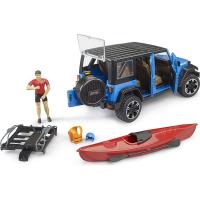 Preview Jeep Wrangler Rubicon Unlimited with Kayak and Kayaker - Image 2