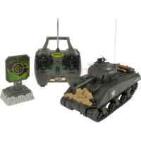 Preview US M4A3 Sherman 27 MHz RC Tank - Battle Beam RC Military Series