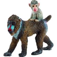 Preview Mandrill, Female with Baby