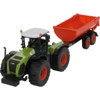 Preview CLAAS Xerion 5000 with Tipping Trailer