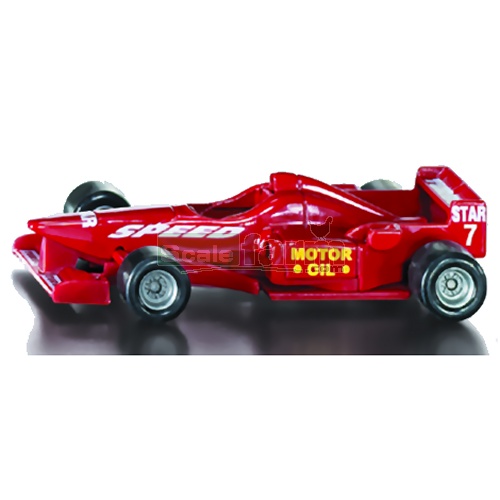 Formula 1 Racing Car Red