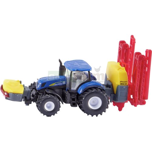 New Holland T7070 Tractor with Kverneland iXter B18 Crop Sprayer