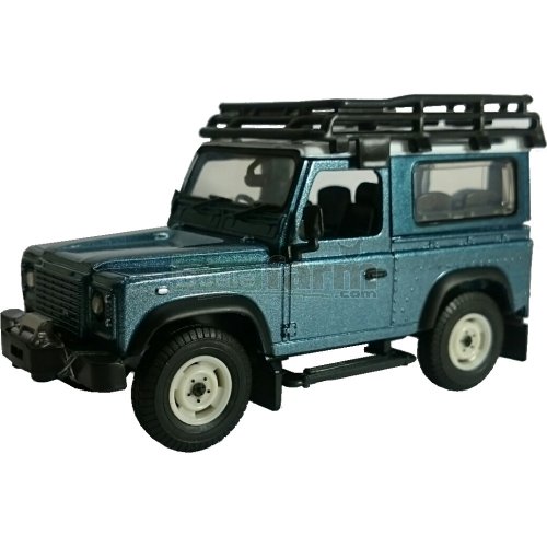 Land Rover Defender with Roof Rack and Winch