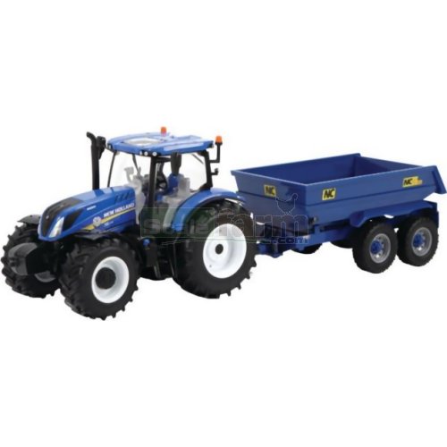 New Holland T6.175 Tractor and NC 314 Power Tilt Trailer