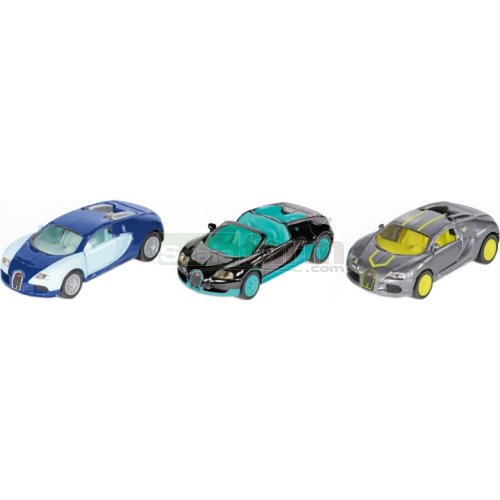 Bugatti Set VII - Limited Edition 3 Car Set
