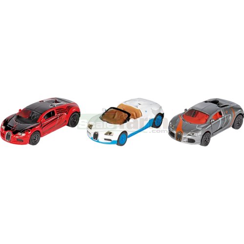 Bugatti Set VIII - Limited Edition 3 Car Set