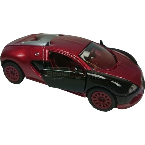 Bugatti EB 16.4 Veyron - Metallic Red and Black (B)