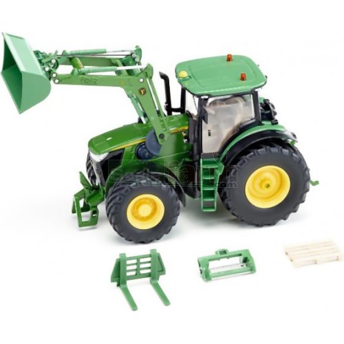 John Deere 7310R Tractor with Front Loader (Bluetooth App Controlled)