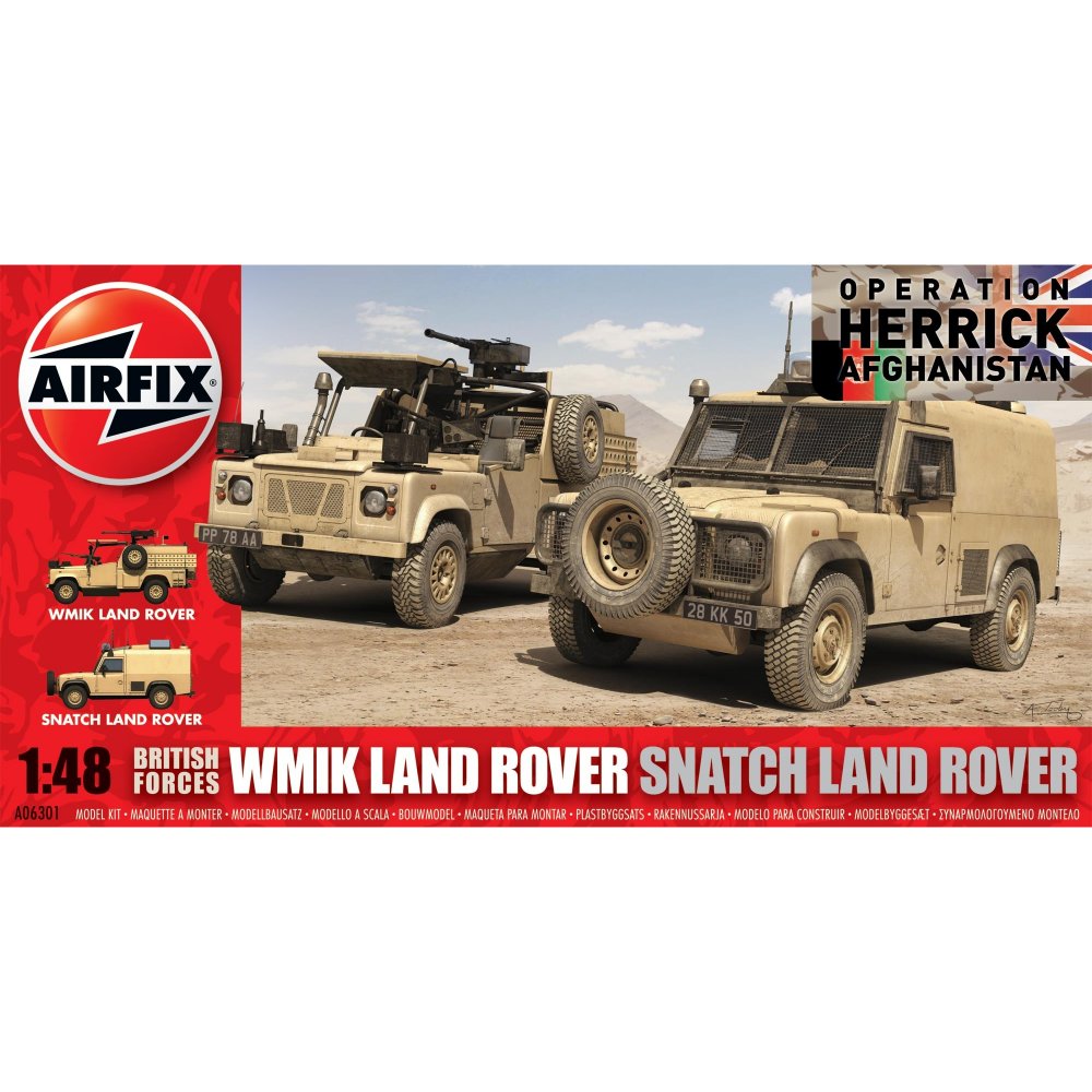 British Forces WMIK and Snatch Land Rover Set