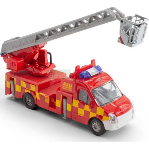 Bburago 32267 - Municipal Vehicle Fire Truck With Turntable Ladder