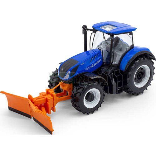 New Holland T7.315 Tractor with Snow Plough