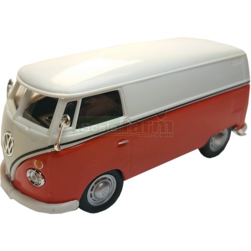 VW T1 Samba Van - Red / White