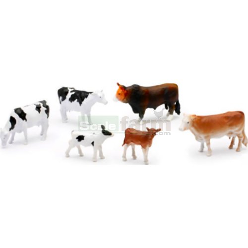 Cows - Set 1 (Jersey, Freisian, Hereford)