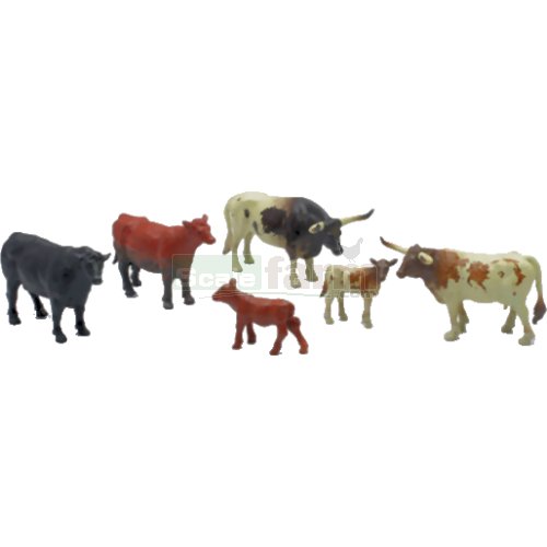 Cows - Set 2 (Longhorns)
