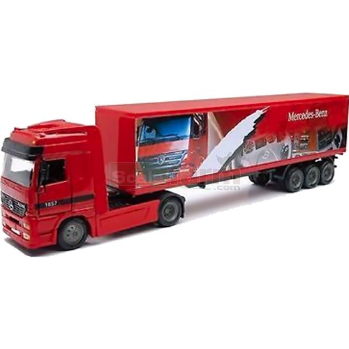 Mercedes Benz Actros Container Trailer - Red