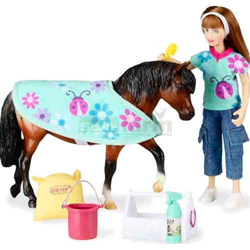 Pony Care - Horse and Accessory Set