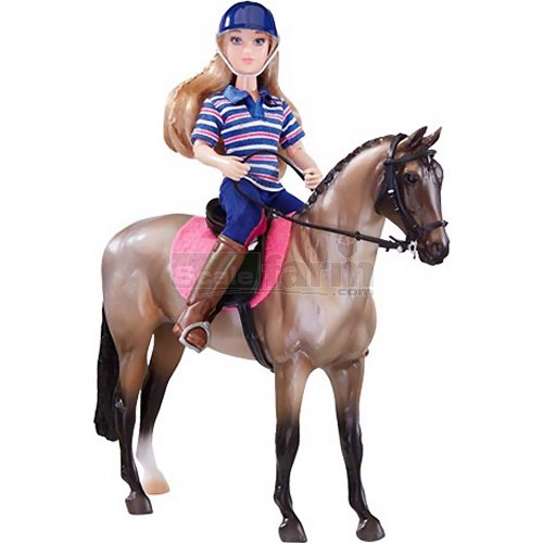Classics English Rider and Horse Set