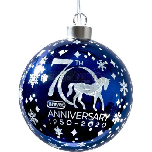Breyer 70th Anniversary Glass Ball Ornament