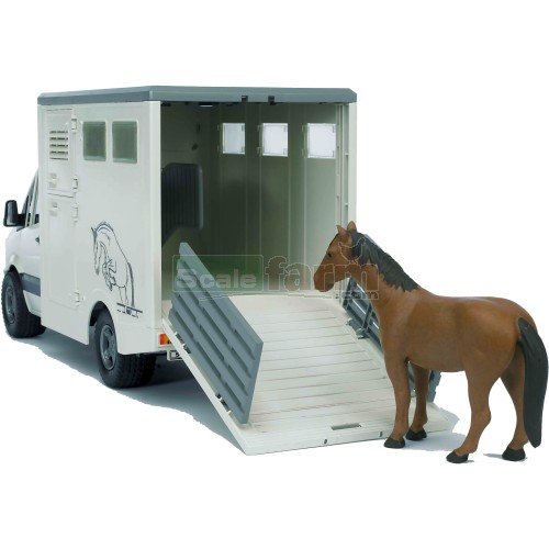 Mercedes Benz Sprinter Animal Transporter with 1 Horse