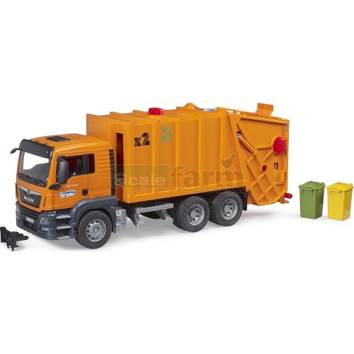 MAN TGS 26.500 Garbage Truck - Orange