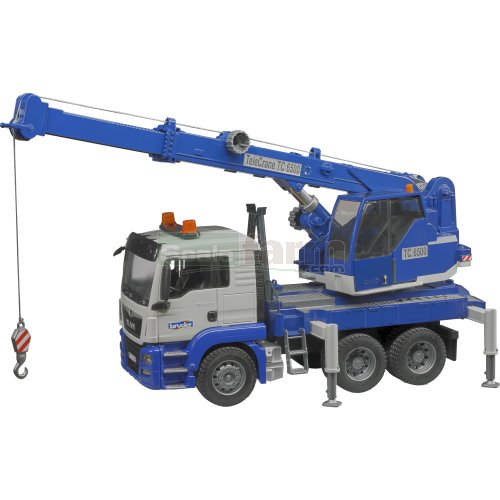 MAN TGS 26.500 Crane Truck with Light and Sound Module