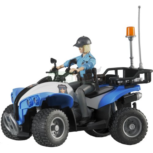 Police Quad with Police Figure and Accessories