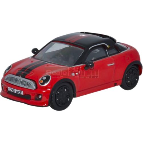 Mini Coupe - Chilli Red/Black