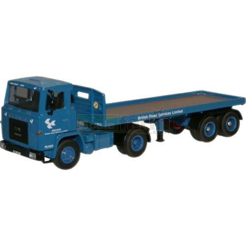 Scania 110 Flatbed - British Road Services (Blue)