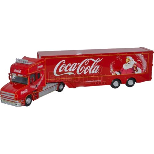 Scania T Cab Box Trailer - Coca Cola Christmas Truck