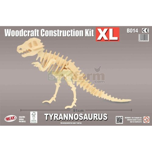 X-Large Tyrannosaurus Woodcraft Construction Kit