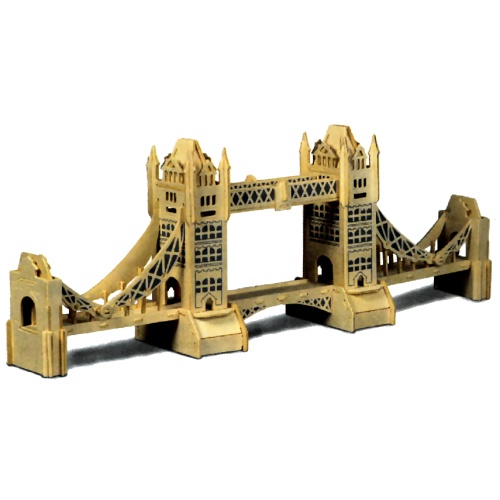 Tower Bridge Woodcraft Construction Kit