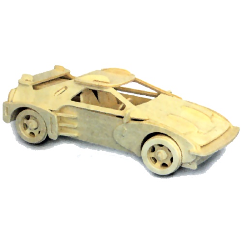 Woodcraft construction kit store car