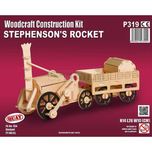 Stephenson's Rocket Woodcraft Construction Kit