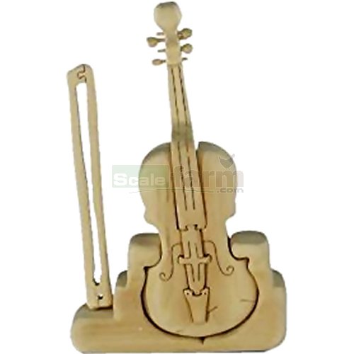 Violin Wooden Puzzle