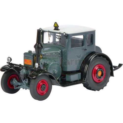 Lanz Eilbulldog Tractor with Cab - Grey