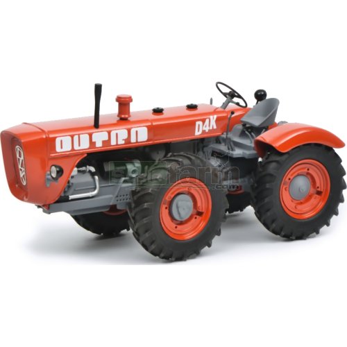 Dutra D4K Tractor - Red