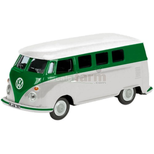 VW T1 Bus - White/Green