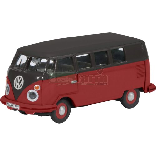 VW T1c Bus - Black / Red